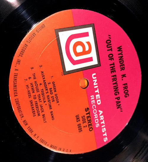 Wynder K. Frog : Out Of The Frying Pan (LP, Album)