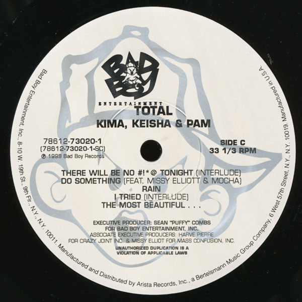 Total : Kima, Keisha & Pam (2xLP, Album)