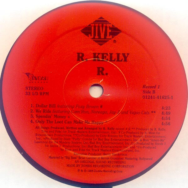 R. Kelly : R. (3xLP, Album, Gat)