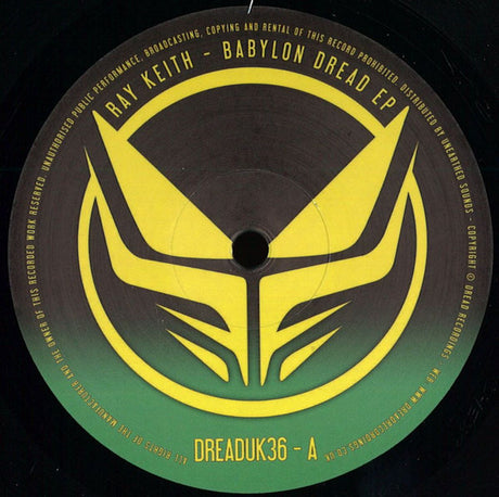 Ray Keith : Babylon Dread EP (2x12", EP)