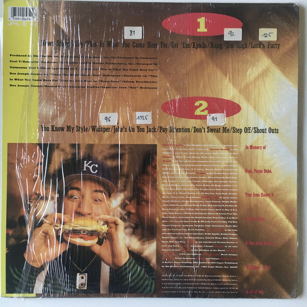 Kid Capri : The Tape (LP, Album)