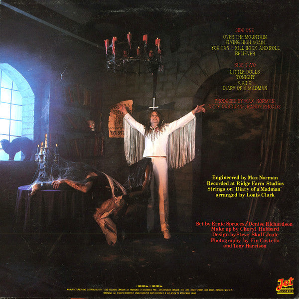 Ozzy Osbourne : Diary Of A Madman (LP, Album)