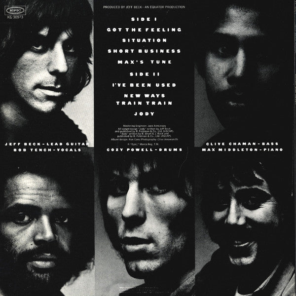 Jeff Beck Group : Rough And Ready (LP, Album)