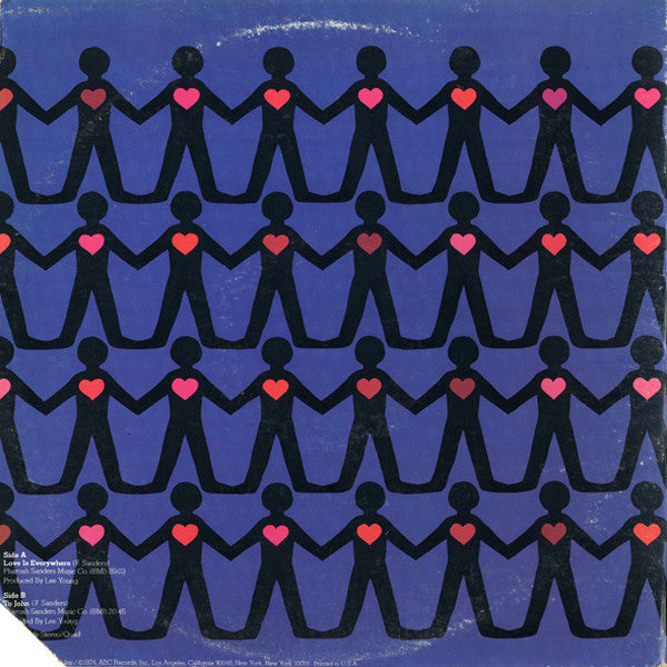 Pharoah Sanders : Love In Us All (LP, Album, Quad, Gat)