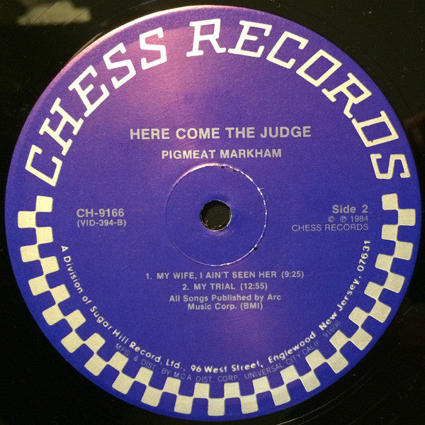 Pigmeat Markham : Here Come The Judge (LP)