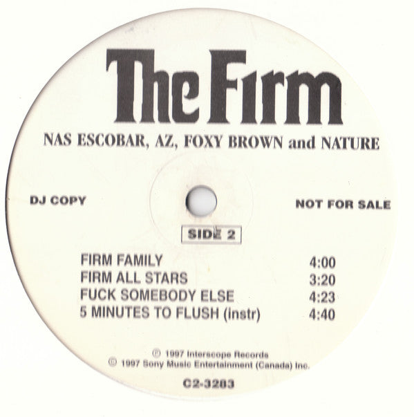 The Firm (6) : The Album (2xLP, Album, Promo)