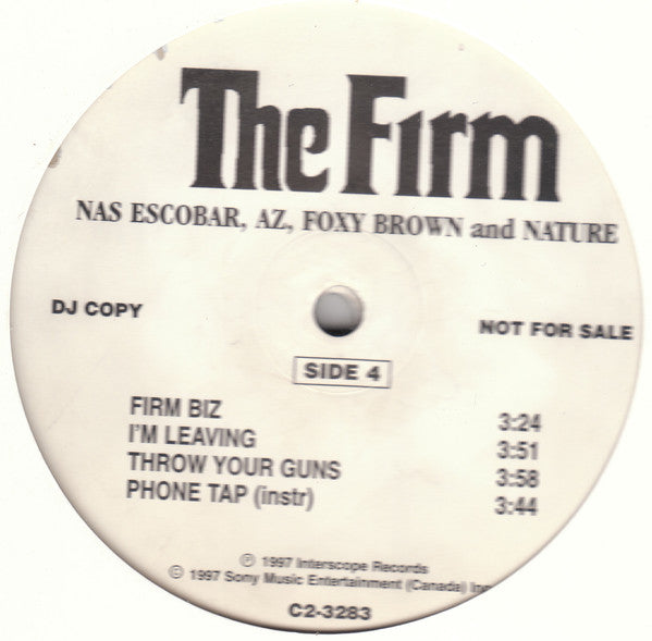 The Firm (6) : The Album (2xLP, Album, Promo)