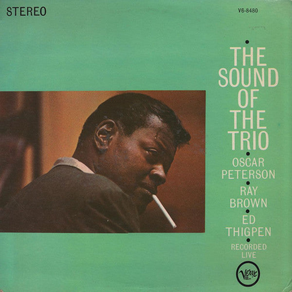 Oscar Peterson, Ray Brown, Ed Thigpen : The Sound Of The Trio (LP, Album)
