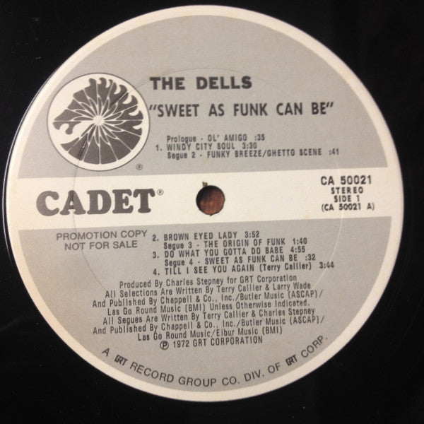 The Dells : Sweet As Funk Can Be (LP, Album, Promo)