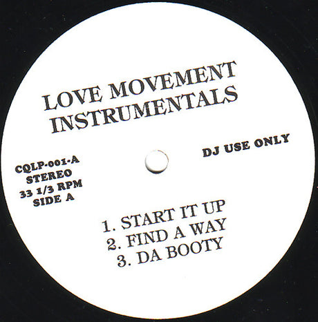 A Tribe Called Quest : Love Movement Instrumentals (2xLP, Unofficial)
