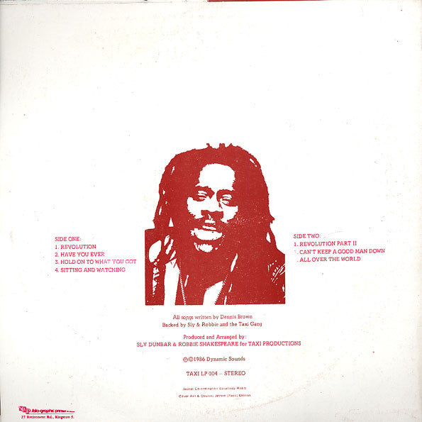 Dennis Brown : Brown Sugar (LP, Album)