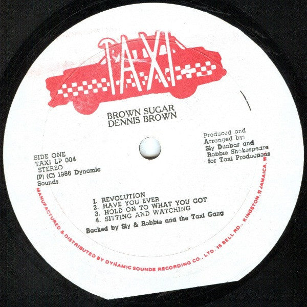 Dennis Brown : Brown Sugar (LP, Album)