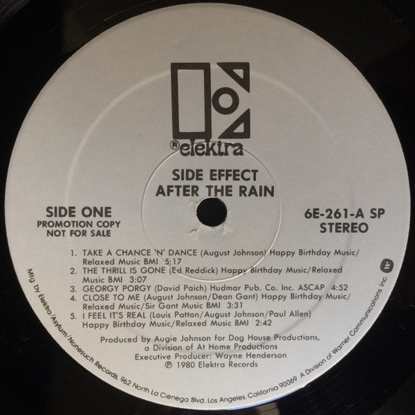 Side Effect : After The Rain (LP, Album, Promo, SP )