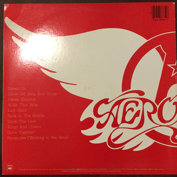 Aerosmith : Aerosmith's Greatest Hits (LP, Comp, RP, Car)