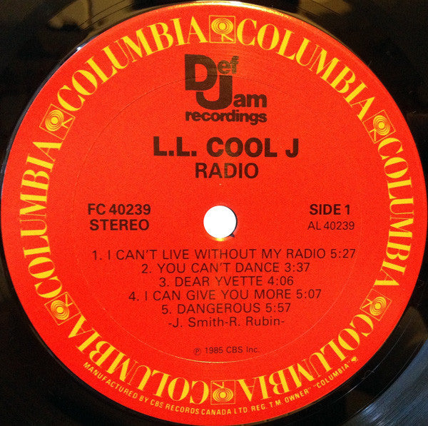 LL Cool J : Radio (LP, Album)