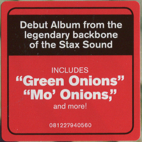 Booker T & The MG's : Green Onions (LP, Album, Mono, RE, 180)