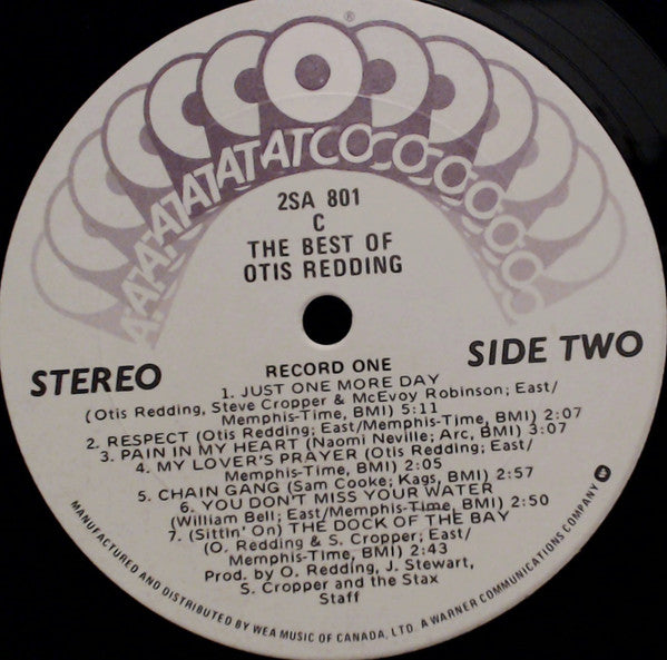 Otis Redding : The Best Of Otis Redding (2xLP, Comp, RE, Gat)