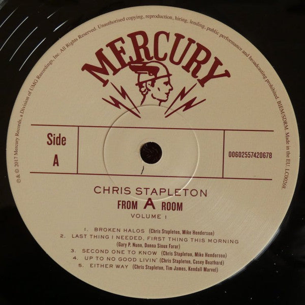 Chris Stapleton : From A Room: Volume 1 (LP, Album)