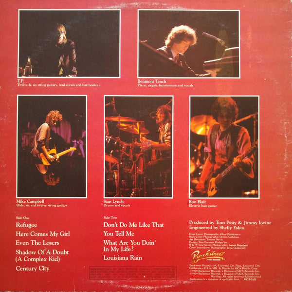 Tom Petty And The Heartbreakers : Damn The Torpedoes (LP, Album)