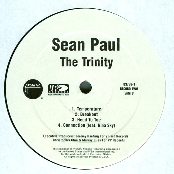 Sean Paul : The Trinity (2xLP, Album)