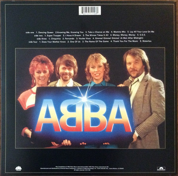 ABBA : Gold (Greatest Hits) (2xLP, Comp, RE, 180)