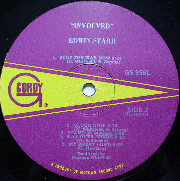 Edwin Starr : Involved (LP, Album)
