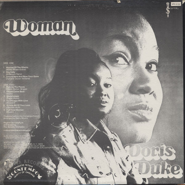 Doris Duke : Woman (LP, Album)