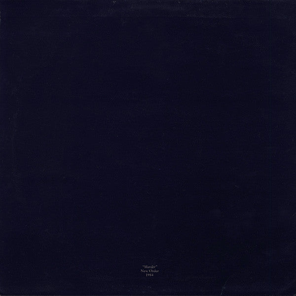 New Order : Murder (12", Single)