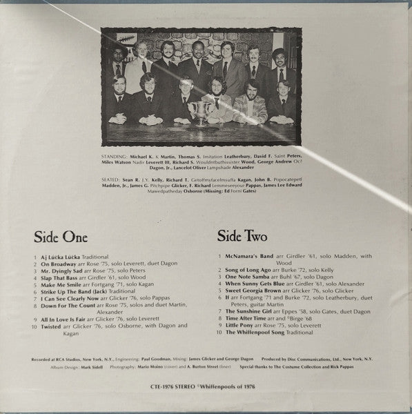 The Whiffenpoofs : Building A Better Past (LP, Album)