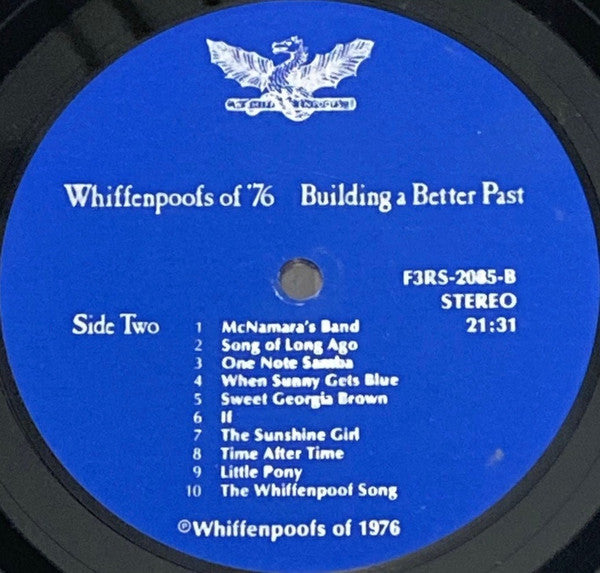 The Whiffenpoofs : Building A Better Past (LP, Album)
