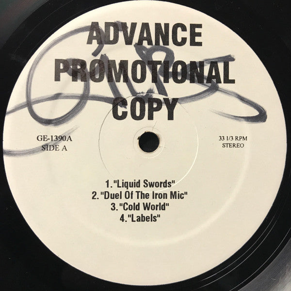 The Genius / GZA : Liquid Swords (LP, Album, Promo)