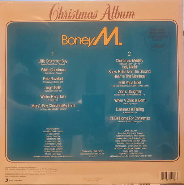 Boney M. : Christmas Album (LP, Album, RE)