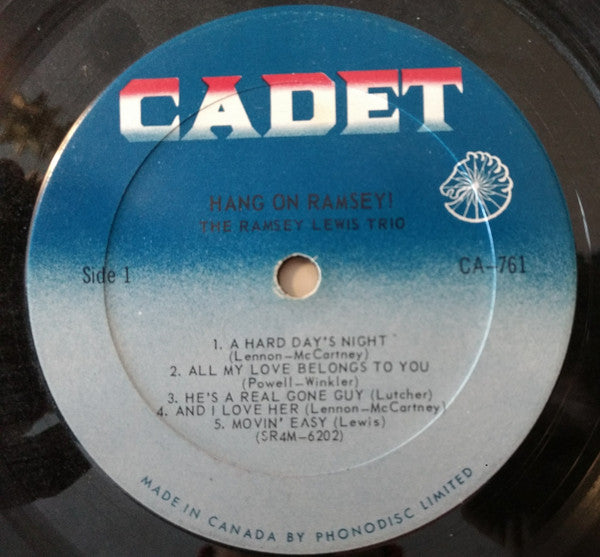 The Ramsey Lewis Trio : Hang On Ramsey! (LP, Album, Mono)