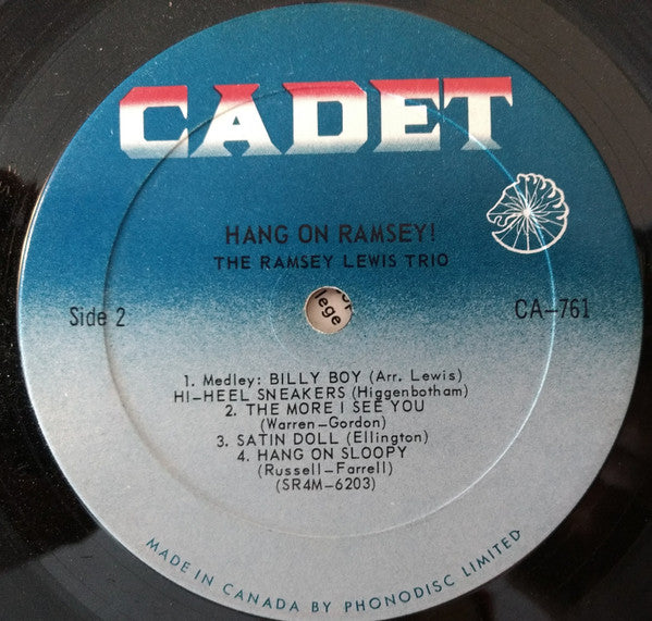 The Ramsey Lewis Trio : Hang On Ramsey! (LP, Album, Mono)