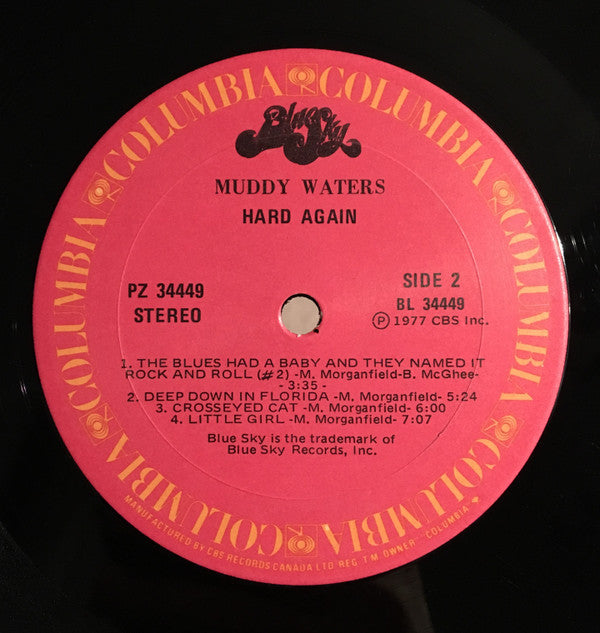 Muddy Waters : Hard Again (LP, Album)