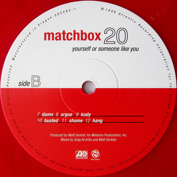 Matchbox Twenty : Yourself Or Someone Like You (LP, Album, Ltd, RE, Red)