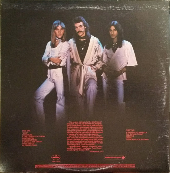 Rush : 2112 (LP, Album, Gat)