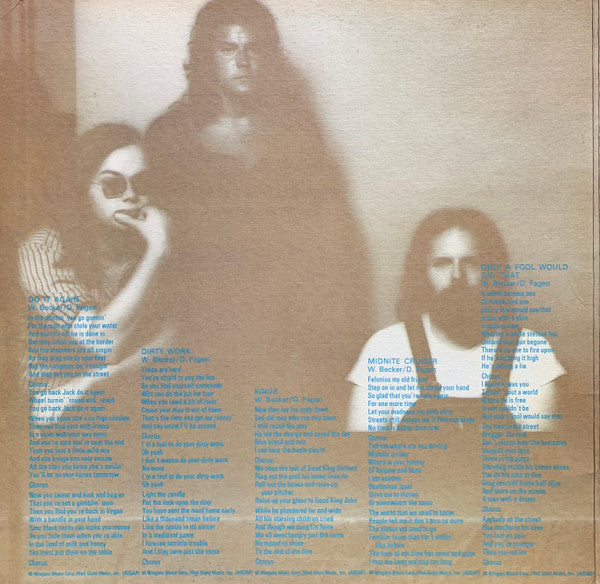 Steely Dan : Can't Buy A Thrill (LP, Album, RE)