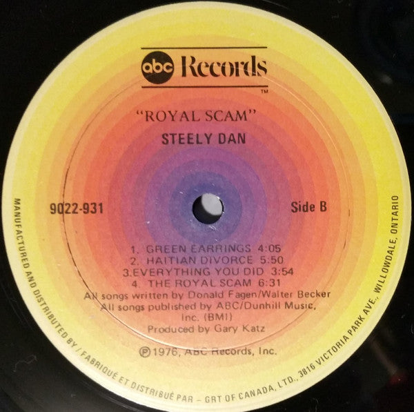Steely Dan : The Royal Scam (LP, Album)
