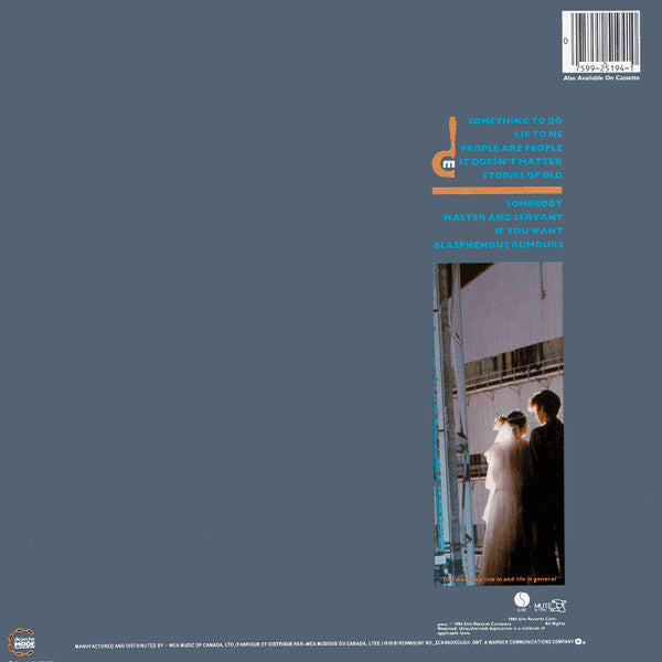 Depeche Mode : Some Great Reward (LP, Album)