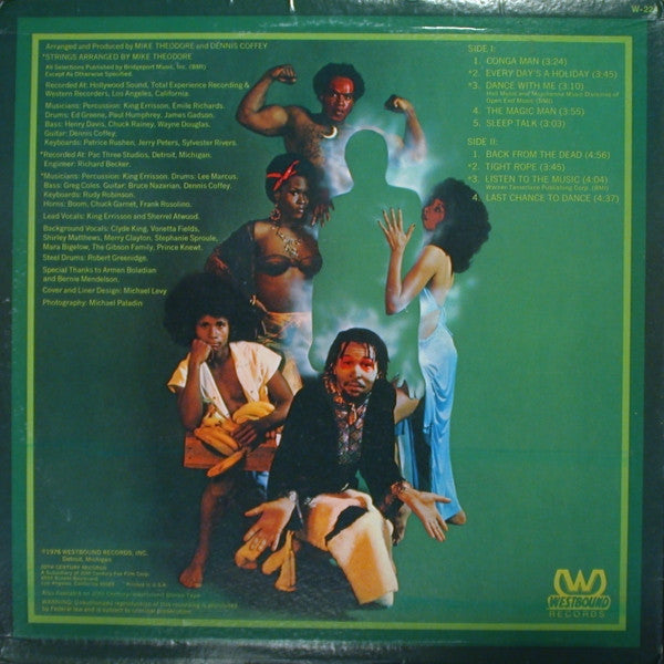 King Errisson : The Magic Man (LP, Album)