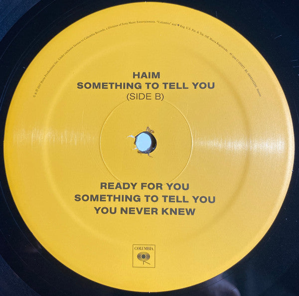 Haim (2) : Something To Tell You (2x12", Album)