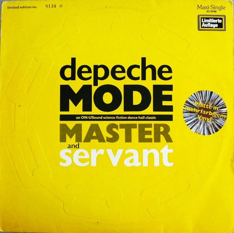 Depeche Mode : Master And Servant (An ON-USound Science Fiction Dance Hall Classic) (12", Maxi, Ltd, Num, Gre)