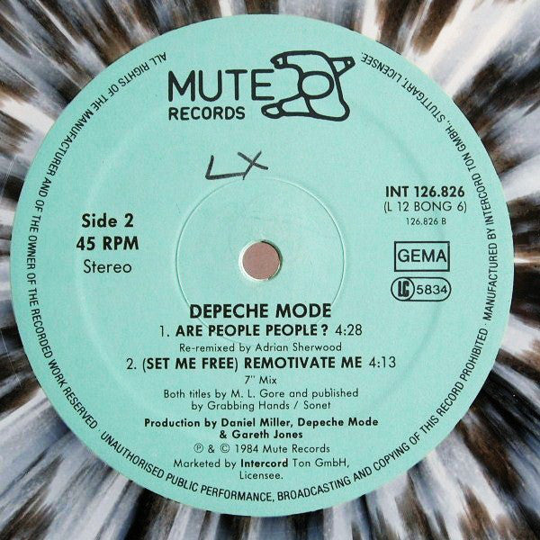 Depeche Mode : Master And Servant (An ON-USound Science Fiction Dance Hall Classic) (12", Maxi, Ltd, Num, Gre)
