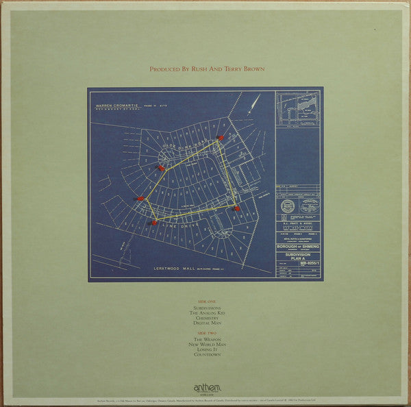 Rush : Signals (LP, Album)
