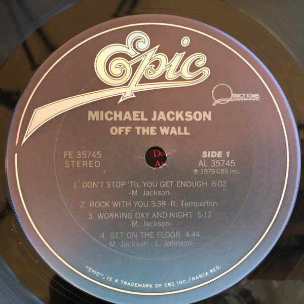 Michael Jackson : Off The Wall (LP, Album, San)