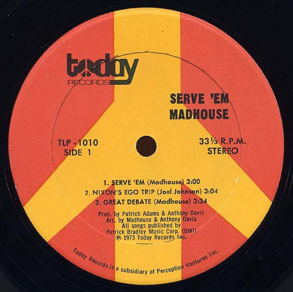 Madhouse (3) : Serve 'Em (LP, Album)