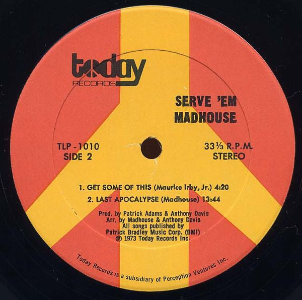 Madhouse (3) : Serve 'Em (LP, Album)