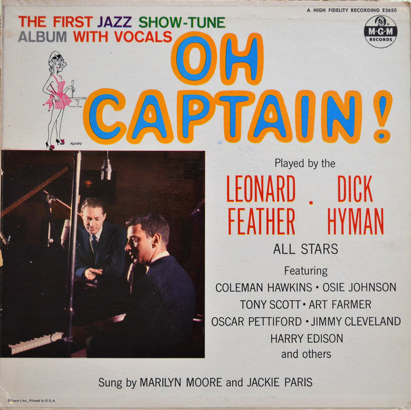 Leonard Feather Dick Hyman Orchestra : Oh Captain! (LP, Album, Mono)