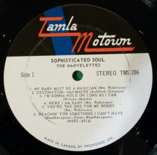 The Marvelettes : Sophisticated Soul (LP, Album)